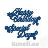  Tattered Lace ACD044 Happy Birthday special day
