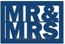 Ножи Tattered Lace ACD085 MR & MRS Plaque