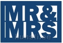  Tattered Lace ACD085 MR & MRS Plaque