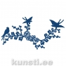  Tattered Lace ACD137 Oriental Blue Bird