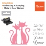  +  Marianne Design Collectables COL1344 French cats