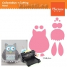 Ножи + штамп Marianne Design Collectables COL1302 owl 