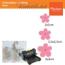 Ножи + штамп Marianne Design Collectables COL1323 flower set