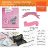 Ножи + штамп Marianne Design Collectables COL1324 banners & tekst every day
