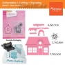 Ножи + штамп Marianne Design Collectables COL1327 christmas village laag