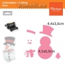Ножи + штамп Marianne Design Collectables COL1332 snowman
