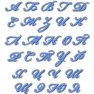 Ножи Crafty Ann RA-23 Alphabet Set Large Italic (Russian)