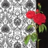Салфетка для декупажа 378745 33 x 33 cm Senteur des Roses black