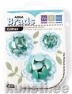 Брадсы Basics Glitter 42tk aqua
