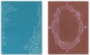Папки для тиснения Embossing folders TH fancy & flora frames, Sizzix 657197