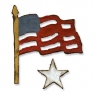 Ножи Movers & shapers die old glory magnetic, Sizzix 657477