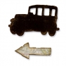 Ножи Movers & shapers die jalopy&arrow magnetic, Sizzix 657471