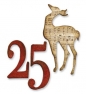  Movers & shapers die reindeer & 25 magnetic, Sizzix 657493