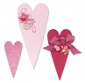 Ножи Sizzix 656335, Big hearts primitive