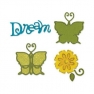  Sizzlits Die Set butterfly 2, Sizzix 657081