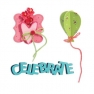 Ножи Sizzlits Die Set celebrate, Sizzix 657127