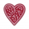 Ножи Embosslits Die Heart lace, Sizzix 657408