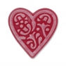  Embosslits Die Heart lace, Sizzix 657408