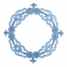 Ножи Sizzlits Die - Frame vintage circle, Sizzix 657416