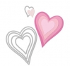 Ножи Framelits Die Set 5PK - Hearts 2 by Stephanie Barnard, Sizzix 657574