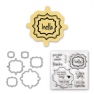 Ножи Framelits Die Set w/stamp lab fancy 2, Sizzix 657582