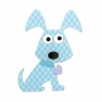 Ножи Sizzix 657687, Bigz Die - Dog, Puppy by Dena Designs