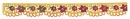 Ножи Sizzlits Decorative Strip Die - Flower Garden w/Scallops, Sizzix 657708
