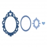 Ножи Framelits Die Set 4PK - Frame, Fancy Oval by Rachael Bright, Sizzix 657902