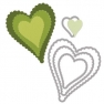 Ножи Framelits Die Set 4PK - Hearts, Scallop 2 by Stephanie Barnar, Sizzix 657912