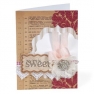 Ножи Framelits Die Set 10PK w/Stamp - Words & Tags by Stephanie Barnard, Sizzix 657919