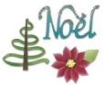 Ножи Sizzlits Die Set 3PK - Noel Set by Karen Burniston, Sizzix 658033