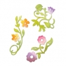  Sizzlits Die Set 3 PK - Flower Vines Set, Sizzix 658069