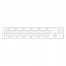 Ножи SizzlitsDecorative Strip Die - Mini Snowflake Rosette by Tim, Sizzix 658255