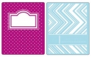    Text. Impr. Embo. Fold. - Notebook Covers, Sizzix 658299