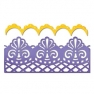 Ножи Thinlits Dies - Damask & Scallop Borders, Sizzix 658945
