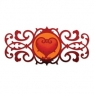 Ножи Thinlits Dies - Decorative Border & Heart, Sizzix 658946