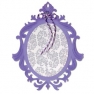 Ножи Thinlits Dies - Frame, Ornate Oval, Sizzix 658949