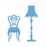  Marianne Design Creatables LR0267 chair and lamp