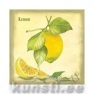 Салфетка для декупажа DRAWING LEMONS