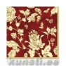 Салфетка для декупажа EXTRAVAGANCE dark red-cream