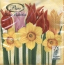 Салфетка для декупажа Blooms of Spring yellow SDL075001