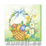 Салфетка для декупажа FESTIVE EASTER green