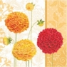 Салфетка для декупажа Floral Autumn orange SDL079002