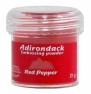 Embossing powder, 21 g Ranger ADJ22985 red pepper
