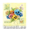 Салфетка для декупажа COLORFUL PANSIES