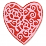 Ножи Embosslits Die Heart english rose, Sizzix 657407