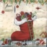    33303360 33 x 33 cm CLIMBING SANTA