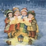 Салфетка для декупажа 611122  - 33 x 33 cm Singing Children