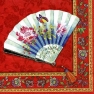    L-97710 33 x 33 cm FAN red