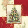 Салфетка для декупажа LC0181 - 33 x 33 cm jingle tree
